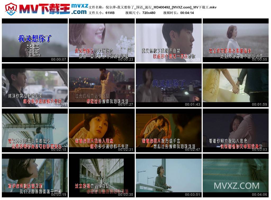 倪尔萍-我又想你了_国语_流行_MD400492